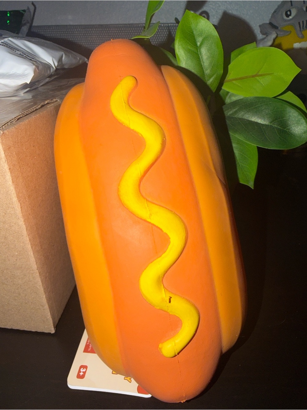 Jumbo Squishy Hot Dog - Picture 3 of 5